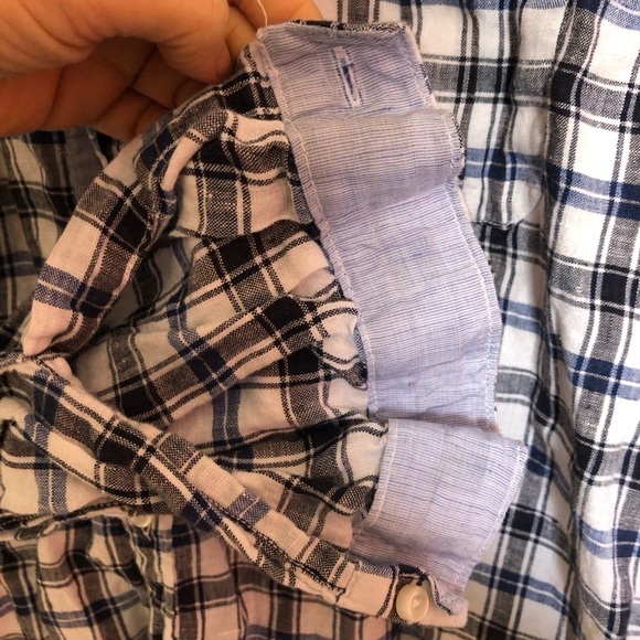 Zara Men’s  Linen Button Up Shirt XL - Picture 5 of 8